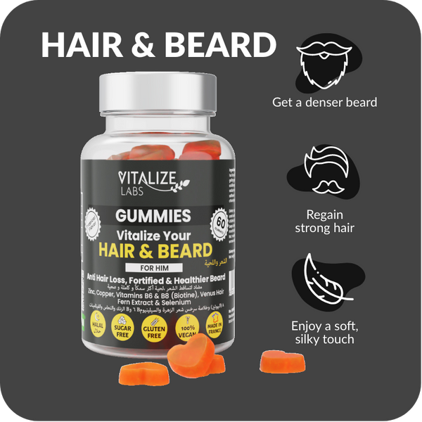 Vitalize Your Hair & Beard (6 unités)