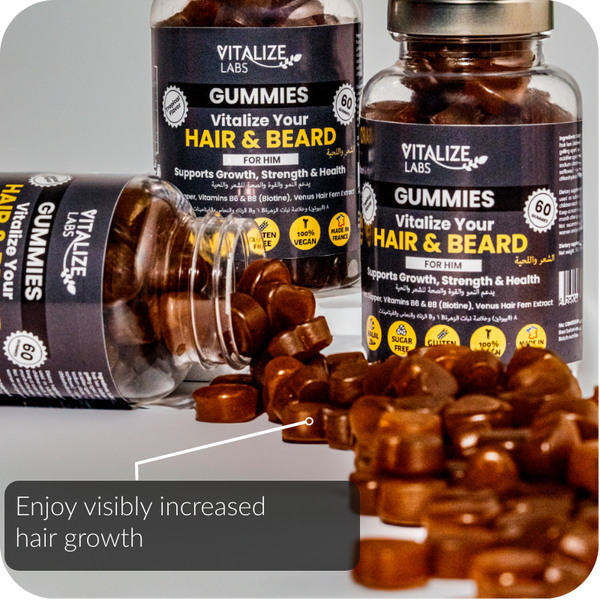 Vitalize Your Hair & Beard (3 unités)